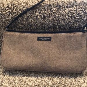 Kate Spade small flannel purse